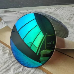 1.49 Single Vision Yellow Dazzle Coating Optical Lenses Polarized Grey Yellow Mirror CR-39 Resin Eyeglasses