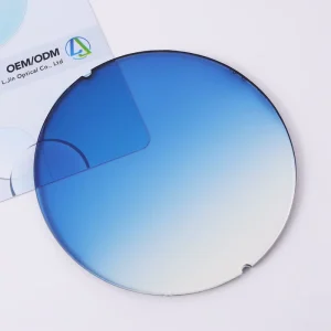 1.499 CR39 Tinted Spectacle Lenses Dyed Polarized UV400 Prescription Optical Lenses