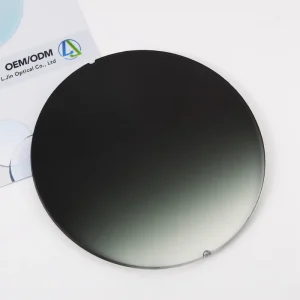 1.499 Tinted Single Vision Dyed Gray CR39 Polarized Gradient Tinted PC Optical Lenses