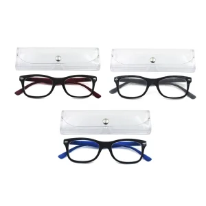 1.5 Ultralight Rectangle PC Reading Glasses, CE, Model RGD-33-A
