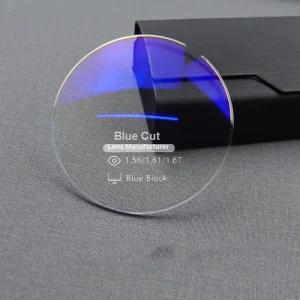 1.56 Anti-Blue-Ray Blue-Cut Ophthalmic Resin Prescription Lenses
