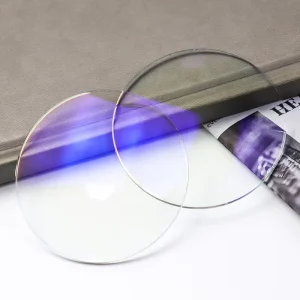 1.56 Aspheric Single Vision Clear Anti-UV Blue Ray Cut HMC Coated Resin Eyeglass Lenses