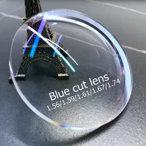 1.56 Blue Cut UV Protection Anti-Glare Optical Lenses