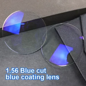 1.56 Blue Light Blocking Optical Lens Anti-Reflection Blue Cut Spectacle Lens