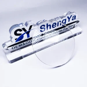 1.56 HC White Cr39 Eyeglass Lenses Aspheric Bifocal Optic Spectacle Lenses with Uncoating Optical Lens Manufacturer