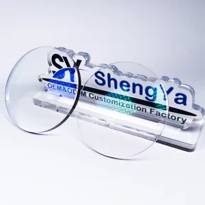 1.56 HMC Clear and Green CR39 Resin Prescription Optical Lenses with HC Coating