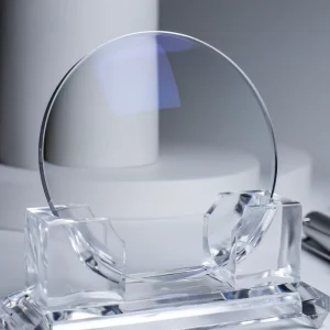 1.56 Low Reflection Clear Base Glass Optical Lenses Blue Light Blocking Lenses