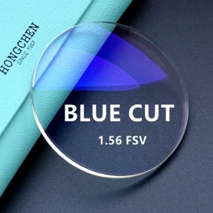 1.56 Ophthalmic Optical Glasses Lenses Anti-Reflective Blue-Light-Blocking Lens