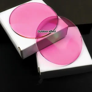 1.56 Optical Lens Pink Photochromic Lenses