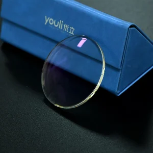 1.56 Progressive Photochromic Lenses SHMC Blue Coating White Resin UV420 Protection for Eye Protection