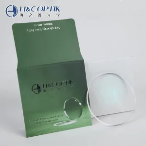 1.56 Single Vision HMC Optical Lenses 72mm Diameter