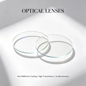 1.56 UV420 Anti Blue Ray Two piece Single Vision HMC Ophthalmic Lenses 70mm Diameter for Eyeglasses
