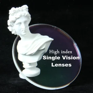 1.61 Aspheric Single Vision White Resin Ophthalmic Lenses