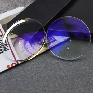 1.67 High-Index Ophthalmic Lenses with Blue-Control Protection