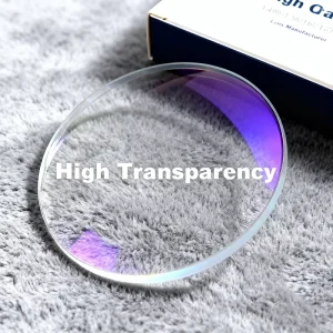 1.67 Single Vision Custom Prescription Clear Optical Lenses with UV420 Protection