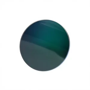 1.74 Index Ultra Thin Double Sided Aspheric Green Coated Anti Blue Light High Definition Myopia Presbyopia Eyeglass Lenses