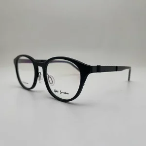 1175 Fashion Full Rim Oval Titanium Frame Acrylic Lenses Single Vision UC Coated Unisex Myopia Glasses Vintage Retro Design