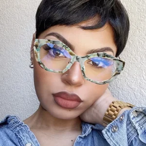 1207 New Arrival Fancy Optical Frames Glasses Frame Womens Acetate Eyewear Eyeglasses Frames