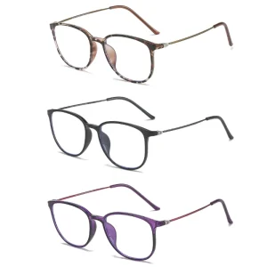 150 Metal Square Frame Presbyopia Minus 250 Supplier Glasses Women Corrective Eyeglasses Flexible Reading Glasses