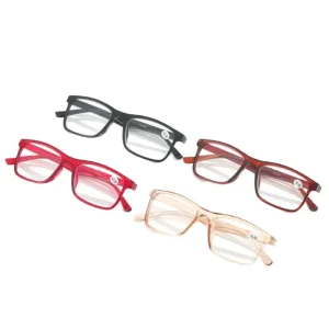 18236 Lightweight Oversized Slim Reading Glasses for Men and Women Anti-Blue Light Multifocal Presbyopia