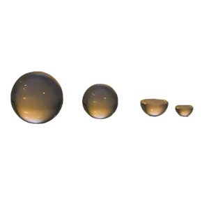 1mm 2mm Optical Half Ball Lens Sapphire or Optical Glass
