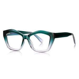 2169 Oversized Geometric Optical Eyeglass Frame, Factory Direct Supply