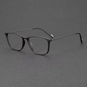 2344 Plastic Steel Retro Large Square Full-Rim Eyeglass Frame