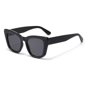 24021 Plastic Full-Frame UV400 Cat-Eye Sunglasses, Unisex