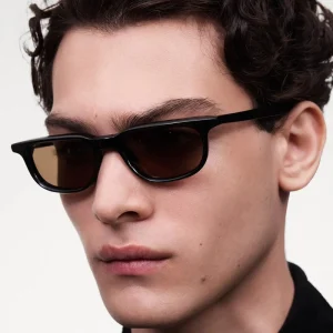 2513 Acetate Oval Full-Rim Sunglasses with TAC Lenses and UV400 Protection