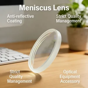 25mm Diameter Optical Glass Meniscus Lens Multi-Coated OEM ODM Factory for Camera Projector Telescope Optics