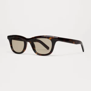 2602 OEM Custom Logo Minimalist Thick Frame Retro Rectangle Acetate Sunglasses for Women