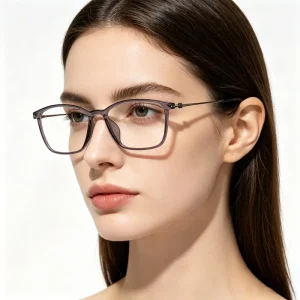 26271 Men’s Women’s Rectangle TR90 Prescription Eyeglass Frames