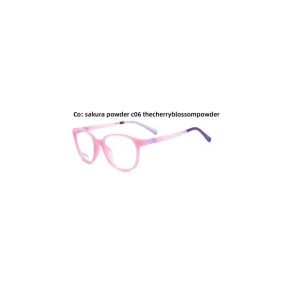 3 12 Years Old Children’s Fashion Eco Friendly Cartoon Full Rim Silicone Teenager Optical Eyewear Cute Kids Eye