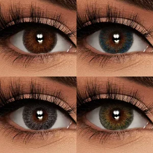 3-Tone Big Size Cosmetic Color Contact Lenses