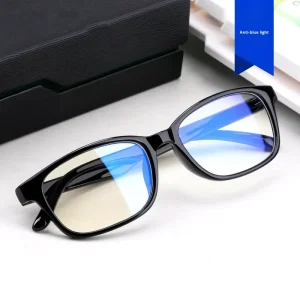 3028 Solid Anti Blue Light Non Prescription Glasses Frame for Men Women for Phone and Computer Use