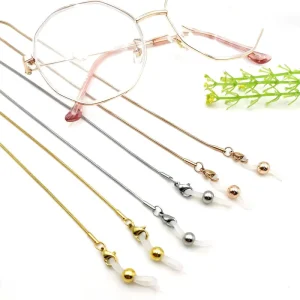 304 Stainless Steel Eyewear Retainer Cord Chain Waterproof