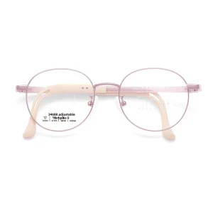 34688Anti slip Adjustable Temple Glasses Frames for Kids and Students Full Rim TR90 Silicone Eyeglass Frames