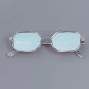 3514 Multi-Sided Double-Beam Sunglasses with Colorful Coating