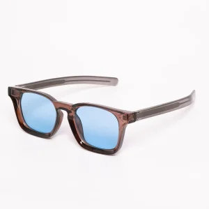 3525 Square Sunglasses Men Women Lightweight Retro UV400 Eyewear