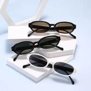 3663P Polarized Full-Frame Oval Unisex Sunglasses UV400