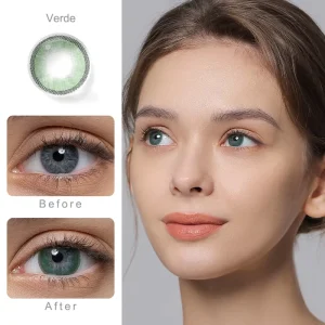 40% Water Yearly Colored Cosmetic Contact Lenses