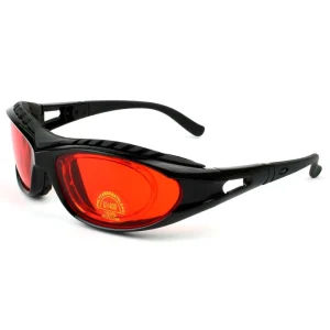 532nm Laser Safety Glasses with Soft Foam Face Seal and Optical Insert