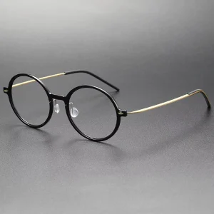 6523 Round Titanium Ultralight Eye Glasses Spectacle Design Glass Optical Frames Eyewear Eyeglasses Frames
