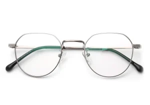 6977 Retro Metal Eyeglass Frames for Daily Optical Use