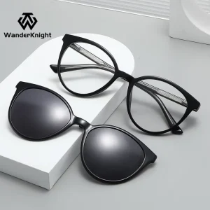 7005 Round Optical Frames Clip-On UV400 Eyeglass Frames