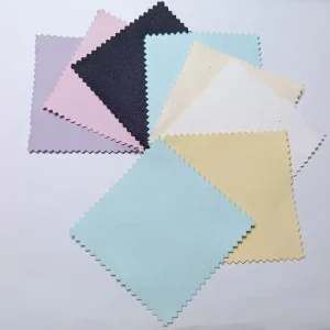 8*8cm Colored Microfiber Square Polishing Cloth for Jewelry Necklace Watch Eyewear Accessories