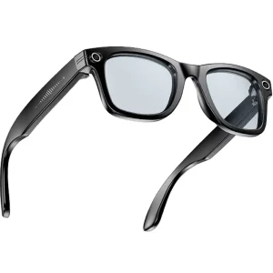 800W Camera AI Smart Glasses Bluetooth Audio HD Camera Open-Ear Speakers Wearable AR Eyewear for Sports Cycling Outdoor