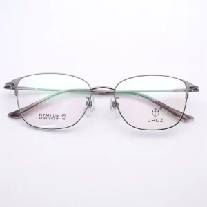 80263 Lady Titanium High end Spectacle Frame OEM Custom Low MOQ 50pcs Optical Glasses Color Design Retail Ready Packaging