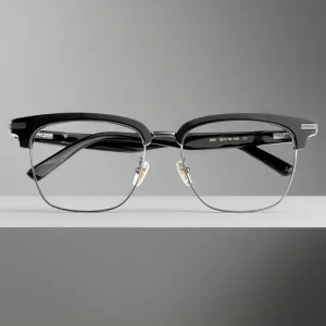 803 High Quality Ox Horn Glasses Lightweight Titanium Horn Optical Frame Eyeglasses for Women Men Eyebrow Optical Glasses Frames