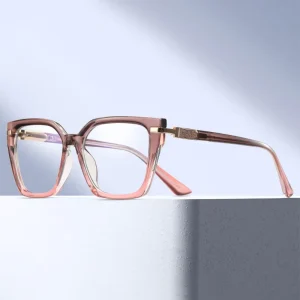 81525 Gradient TR90 Eyeglass Frames Anti-Blue Light for Women